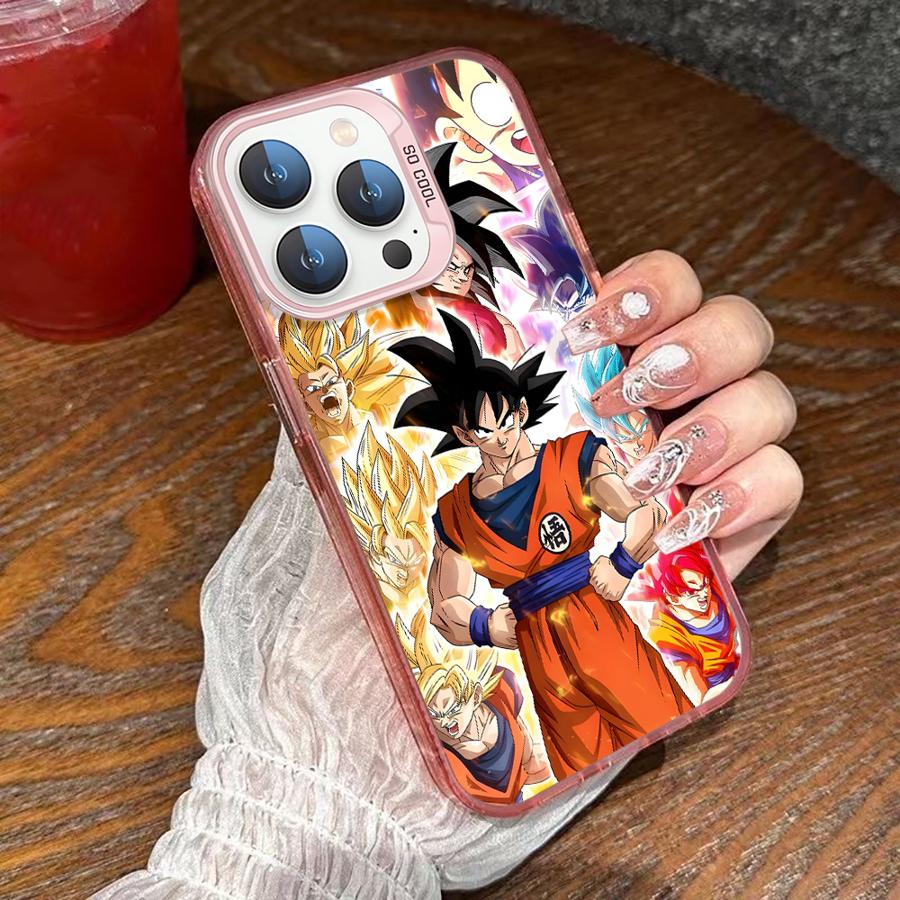 Soft Cover Phone Case for iPhone 16e 17 Air 11 12 13 Pro Max 14 15 16 Plus Cool New Dragons Ball Anime