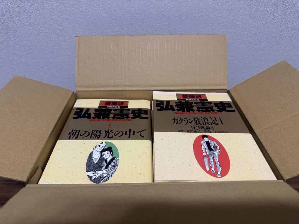 [USED] Rare Item: Kenshi Hirokane's Early Works, Complete 11-volume Set (all First Editions)