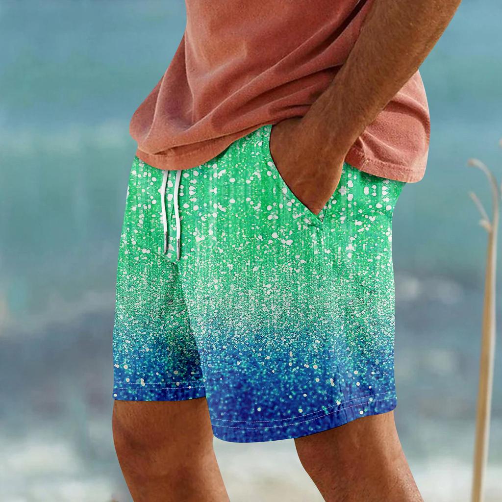 Short de sport décontracté en coton et lin pour homme, pantalon de jogging décontracté avec poches