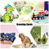 3D Hot Pop Up Happy Birthday Cards Invitation Cake Greeting Card Business Kids Gift Tourist Postcard For Friend Dad Mom Present