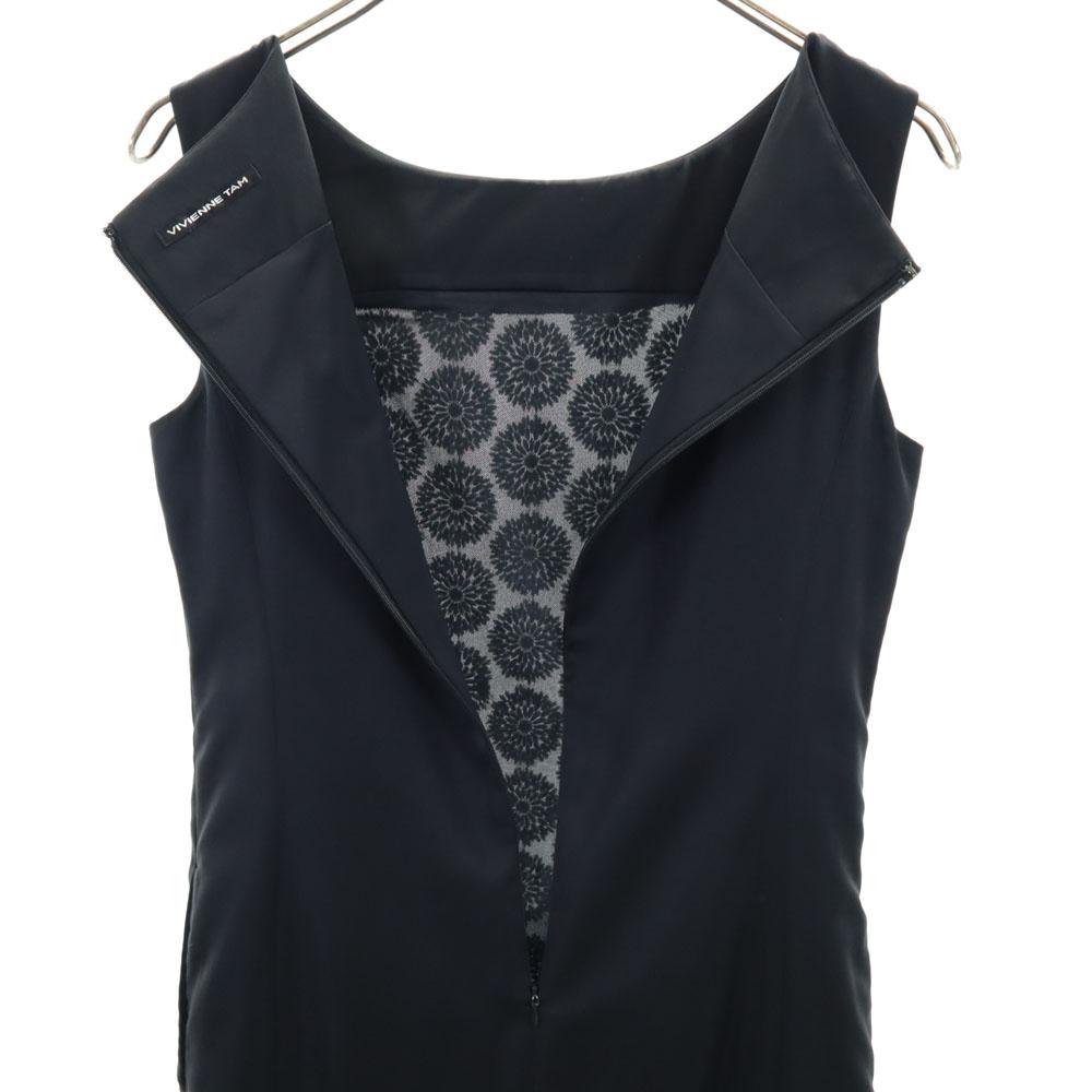 Vivienne Tam No Sleeve One Piece Black Women Used