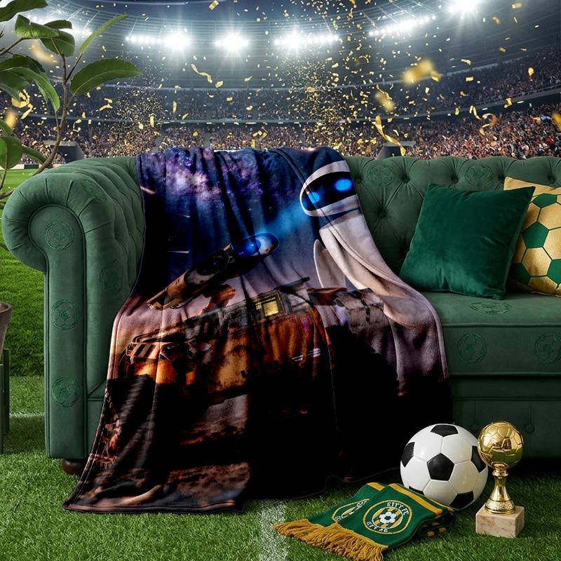 Heart In Space Adventure Throws Blanket Flannel Blankets Plush for Couch Bed Gifts for Men Women Travel picnic blanket Christmas fan gifts