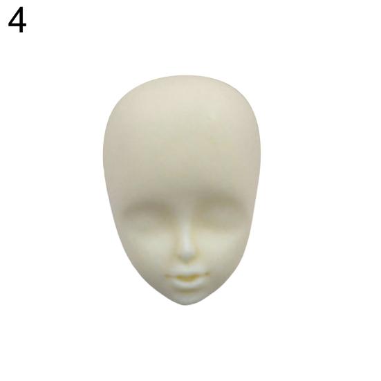 DIY Silicone Doll Head Face Mould Fondant Cake Chocolate Baking Accessories