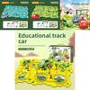 Childrens Diy Puzzle Track Car Set Toy For Creative Play Gift