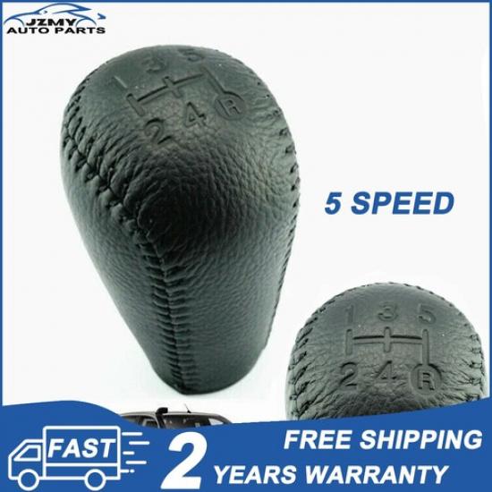 5 Speed For Toyota Hilux MK6 MK7 2004-2018 Fortuner PU Leather Gear Shift Knob M