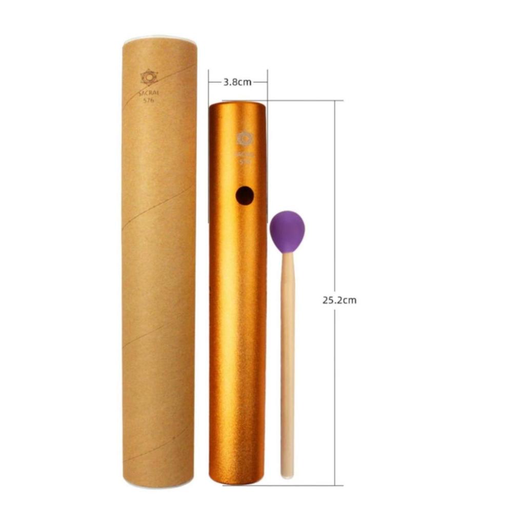 Percussion Tube with Mallet Hollow Sound Long-Lasting for Students