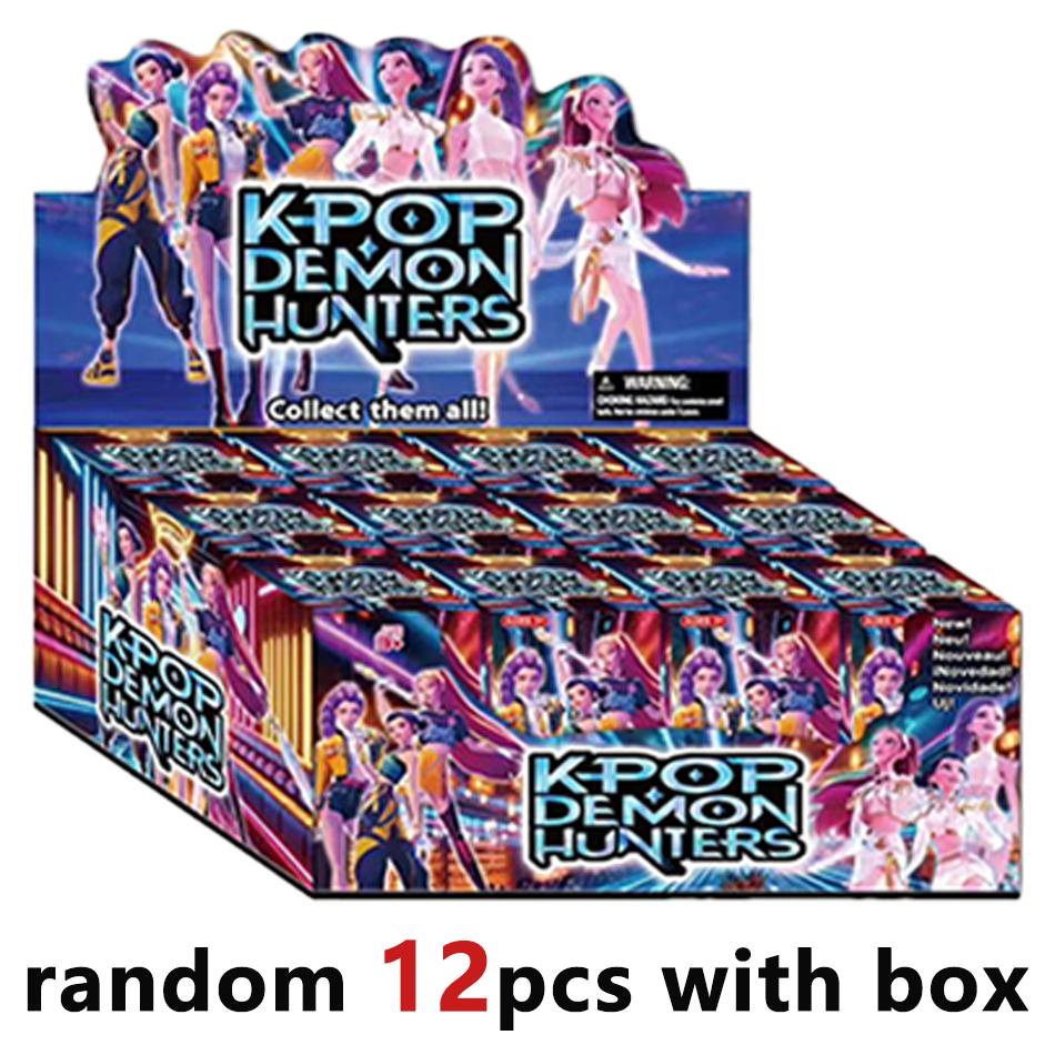 Kpop Demon Hunters Action Figure Toy Derpys Tiger Rumi Mira Zoey Sussy Figurine Doll For Fans Gift Birthday Gifts