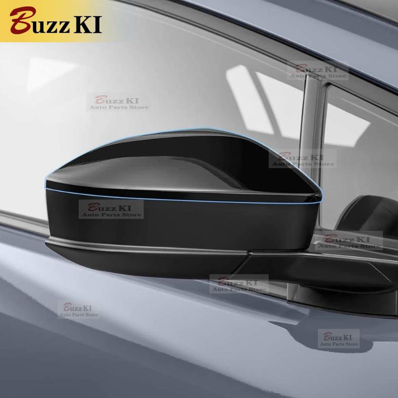 For Toyota Prius 2024 Headlight Rearview B C Pillars Transparent Black TPU Protection Film Anti-scratch Sticker Accessories