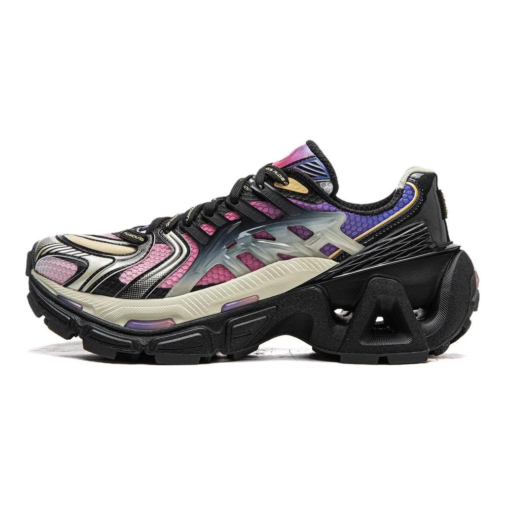 Li Ning Lijun Ace 3.0 Simple Comfortable Versatile Shock Absorbing Lightweight Low Top Casual Shoes Unisex Casual Shoes AZGW031-4