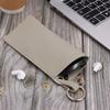 Women Men Eyeglass Case Portable Leather Soft Holder Pocket Cases Slim Travel Pouch for Sunglasses Eyeglasses Readers