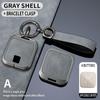 Zeekr 001/009/X Car Key Cover with Buckle - Unisex Protection Sleeve