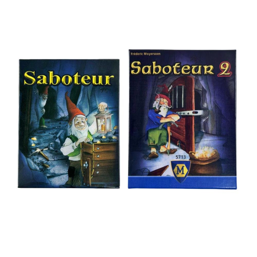 Karetní hra Saboteur, stolní hry, zábavné pro rodiny, párty, deskové hry, edice 1 a 2
