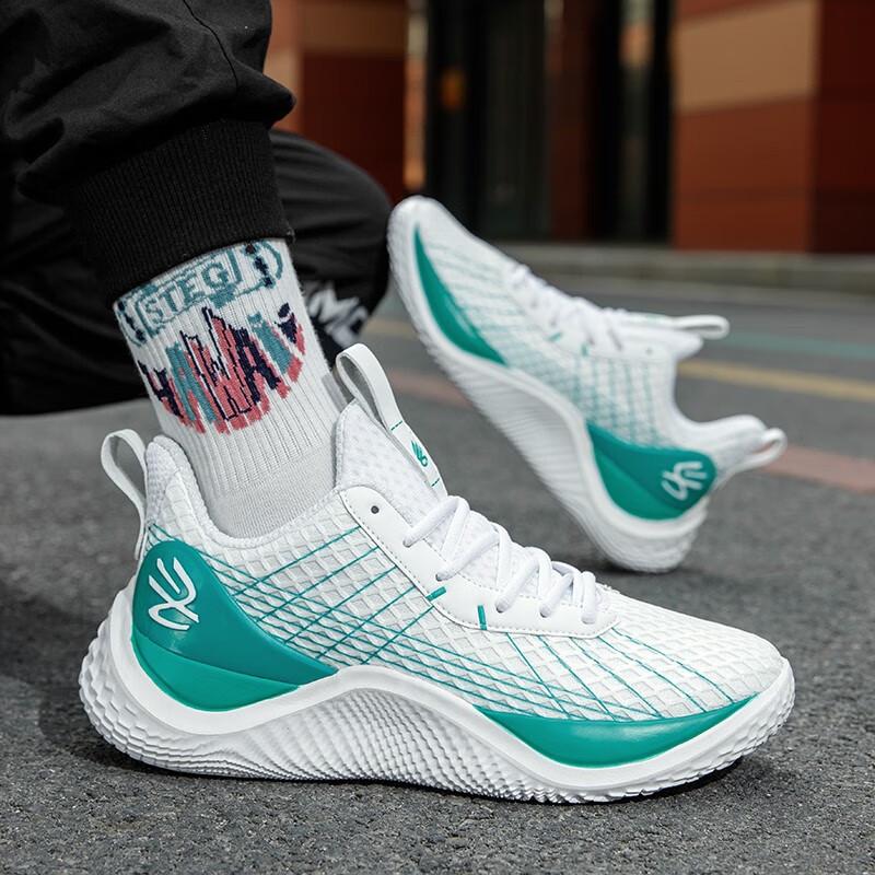 Low-top Basketball Shoes for Men and Women, Summer Mesh Breathable, Non-slip, Wear-resistant, Shock-absorbing, Lightweight Shoes, Combat Boots