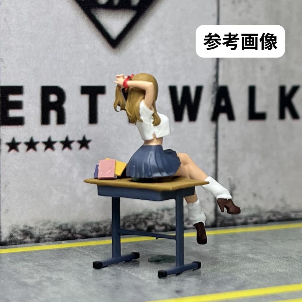 MiniRealm Scale Female for Miniature Model Finished Scale Figure MR0159 1/64 Figure, Painted, Miniature, Diorama, Cars, Girl, Product,