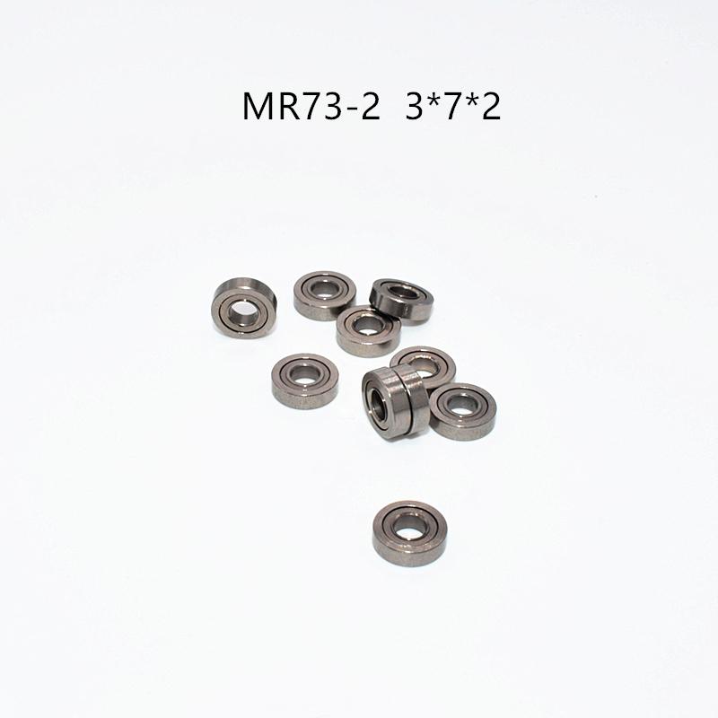 MR73-2 10 stk Miniatyr kromstål Lager 3*7*2(mm)