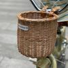 Panier Rétro Pastoral en Rotin pour Vélo et Trottinette pour Enfants