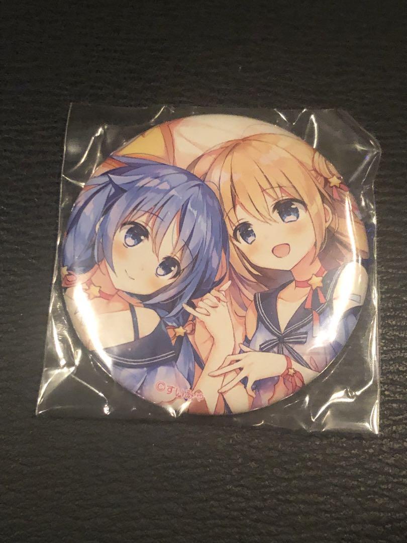 

[Б/У] Супер редкая иллюстрация Suimya, версия с 2 людьми/в униформе. Цельный значок Suimya