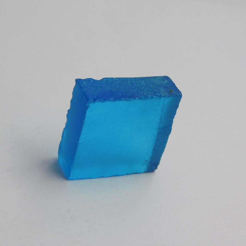 Natürlicher Saphir 37,25 ct Blau Ungeschliffen Roh ZERTIFIZIERT Aus der Erde Abgebaut Loser Edelstein