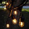 S14 Outdoor Waterproof LED Tent String Lights - High Brightness Pendant for Garden & Courtyard Decor