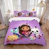 Dream Team Adventure Print 3Pcs Bedding Setduvet Cover With 2 Bedropillowcase Home Birthday Gift