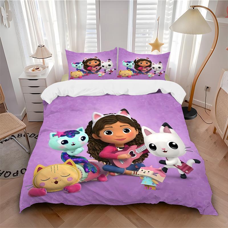 Dream Team Adventure Print 3Pcs Bedding Setduvet Cover With 2 Bedropillowcase Home Birthday Gift