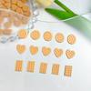 New Hot-Selling Realistic Food Play Glow-in-the-Dark Resin Cookie Accessories DIY Cream Glue Hair Clips Nail Art Decorations Wholesale