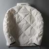 Export Tail Goods Cut Label Trendy down Jacket Men and Women Couple Winter Handsome Hong Kong Style Thickened Heattech Plus Size Outwear