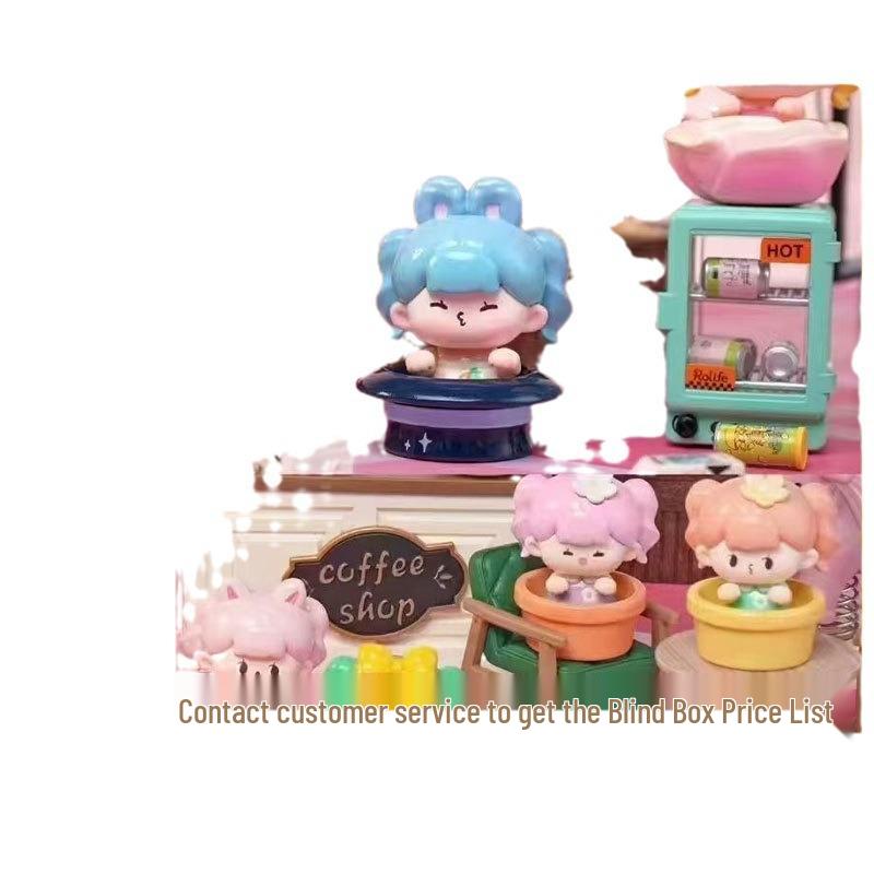 New Trendy Cute Pretend Play Blind Box Action Figure Ornament Doll Gift Set
