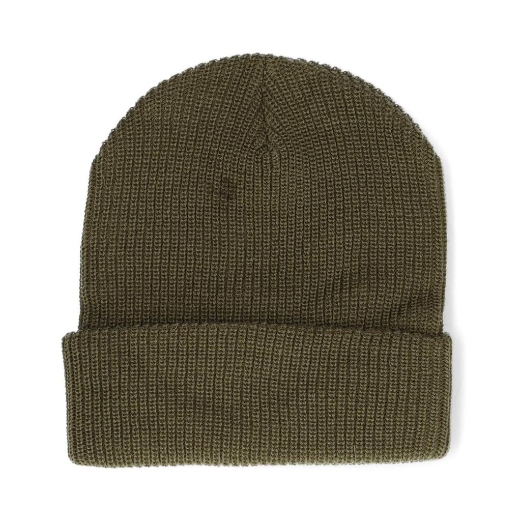 adidas Acrylic Knit Light 55 Mid-Logo Cap, Green,