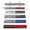 Car Styling 3D Limted Edition Decorative Metal Grill Emblem Rear Trunk Badge Fender Sticker Body Decal Car Accessories