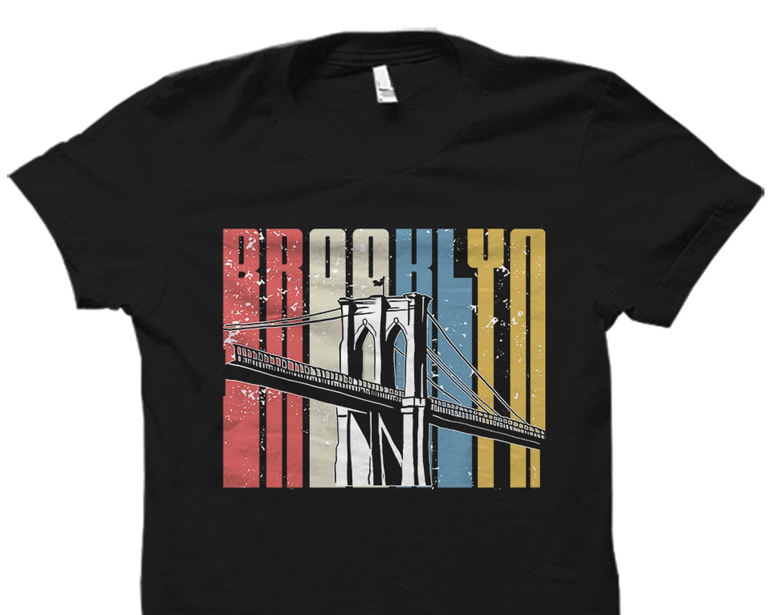 Brooklyn Bridge Shirt. Brooklyn Shirt. Brooklyn Bridge Gift. Brooklyn Gift. New York Shirt. New York Gift. New York T-Shirt #OS3457 3XL