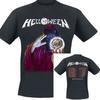Sedm Klíčů Tour 87 Helloween Tričko Pánské Dámské Vintage Metalová Rocková Kapela Grafické Tričko 100% Bavlna Letní Streetwear Top
