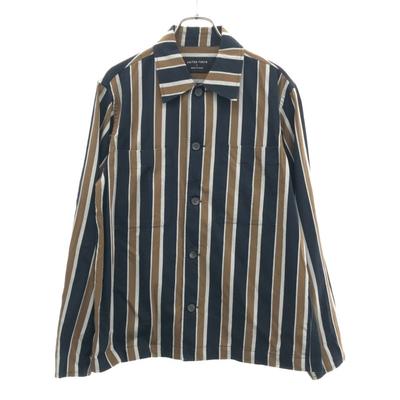 UNITED TOKYO Made In Japan Stripe Long Sleeve Shirt 1 Navy System Men's Used