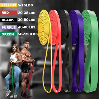 5~120lbs Fitness Widerstandsband Boxen Agilitätstraining Workout Fitnessstudio Ausrüstung Yoga Pilates Zubehör Gummiband Heim-Fitnessstudio