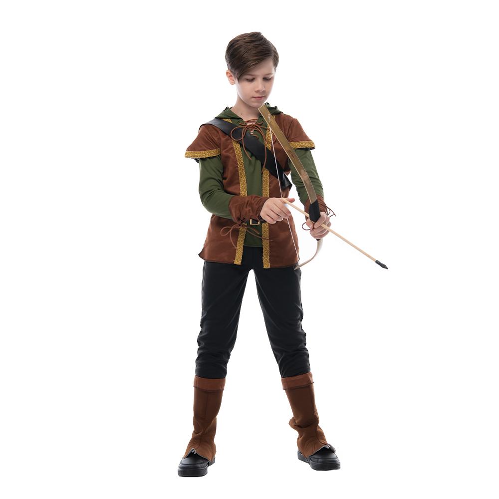 Disfraz de arquero para niños, disfraz de cazador, Robin Hood, Cosplay para  Halloween, Purim, trajes de fiesta de Carnaval Compra barata en Joom, image size:1000x1000