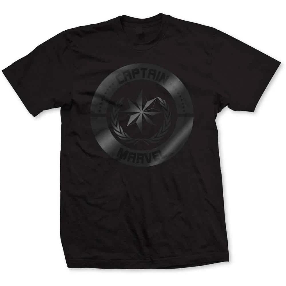Marvel Comics Captain Marvel Silver Circle Официальная футболка мужская унисекс 4XL
