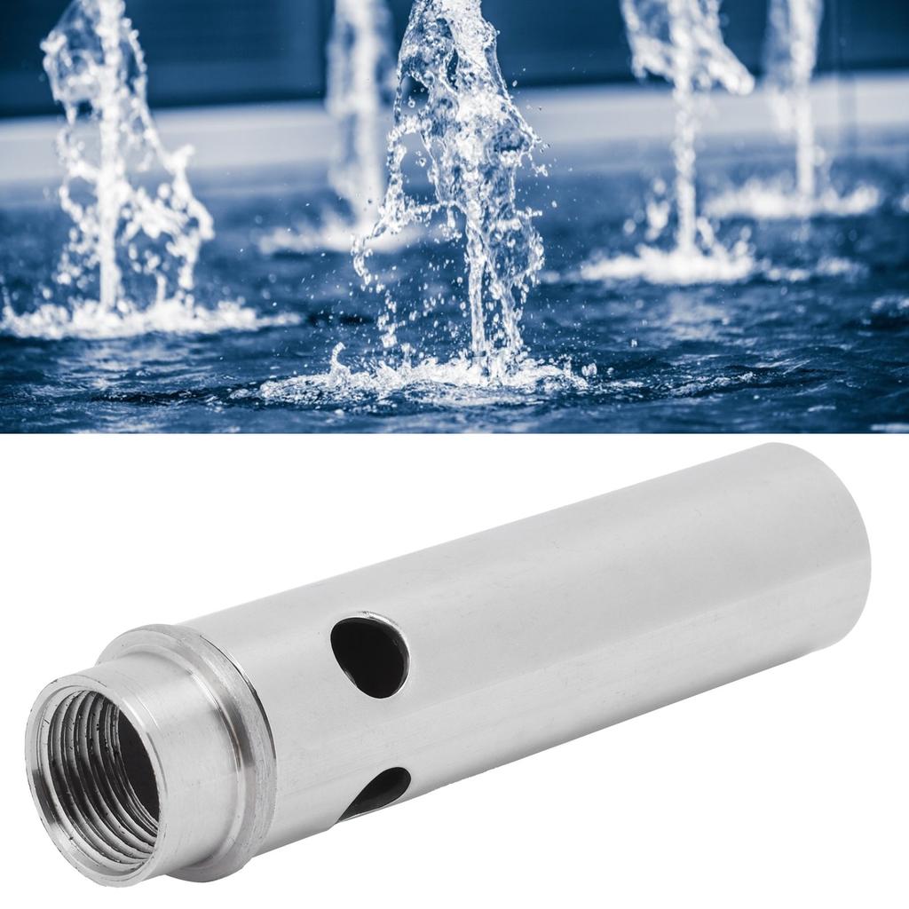 Bubbling Fountain Nozzle Stainless Steel Pond Sprinkler Garden Parks Decorations