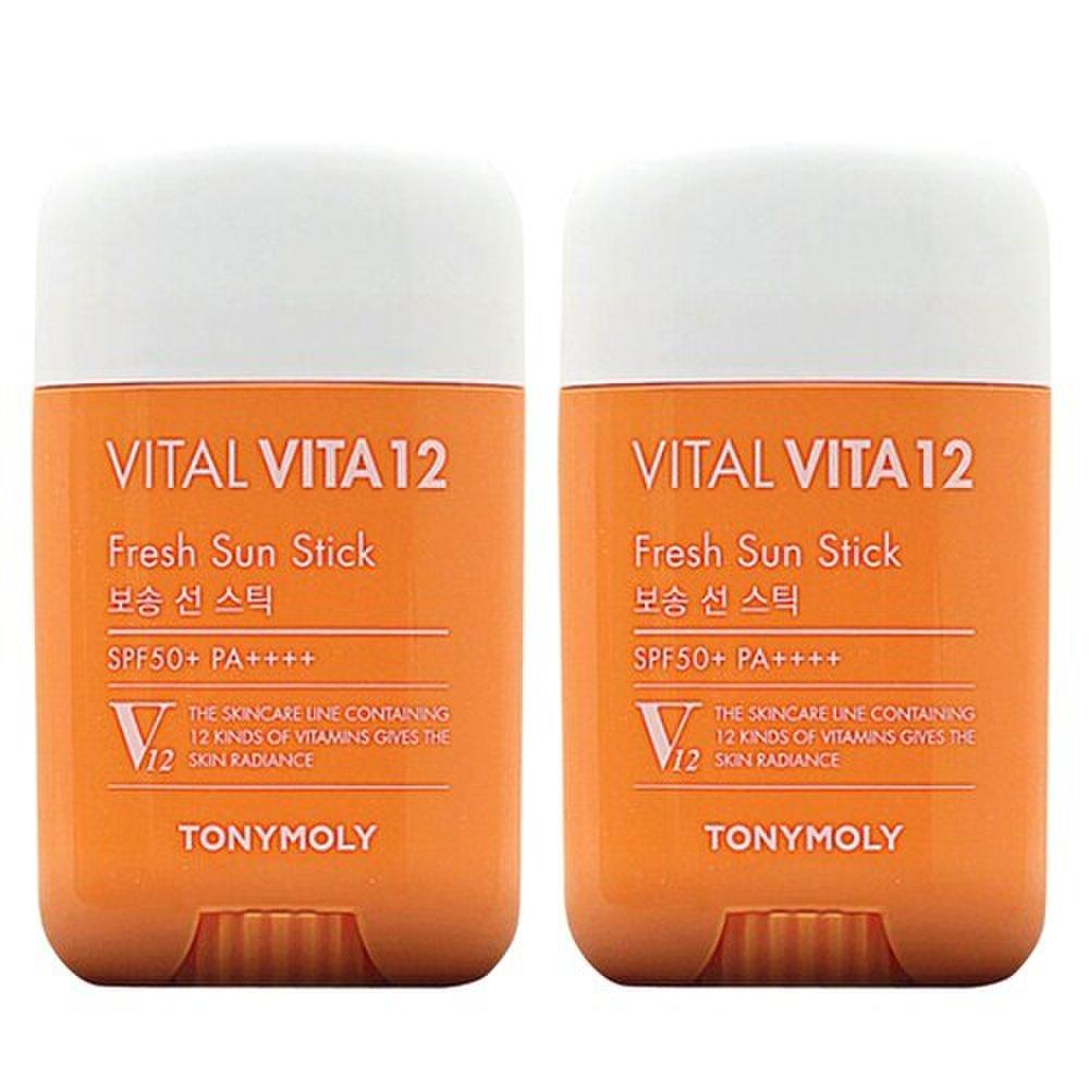 

Tony Moly VITAL VITA Vital Vita 12 Мягкий солнцезащитный стик 2 шт.