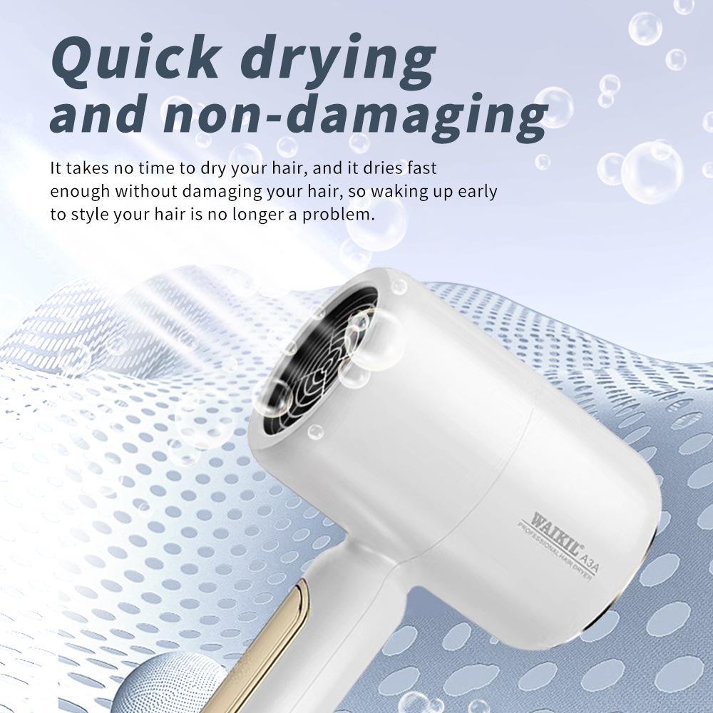 High-Power Negative Ion Hair Dryer for Household & Professional Use