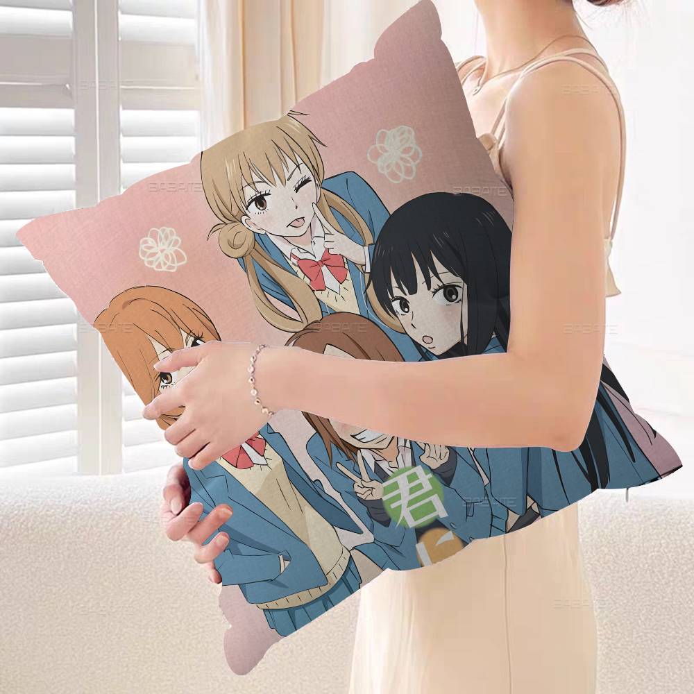 Kimi Ni Todoke Anim Personalized Pillow Cover Kids Bedroom Wild Party Decor Pillowcase Kid Birthday Shower Gift