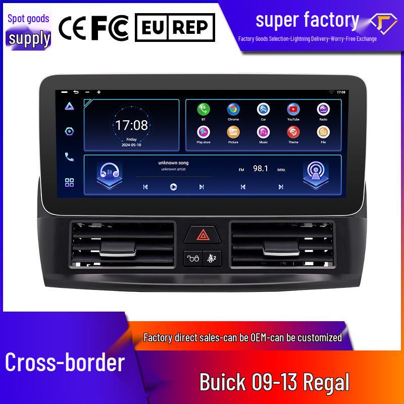 

12.3 Touchscreen Navigation & Reversing System for 09-13 Buick Regal 2+64GB WiFi Version