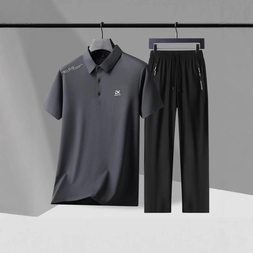 Summer Men's Comfortable Loose Fit Casual Polo Sports