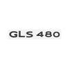 New Chrome Black Letters GLS480 GLS600 V12 Emblem for Mercedes-Benz GLS Class Car Fender Trunk Rear X167 Logo Sticker EZ5