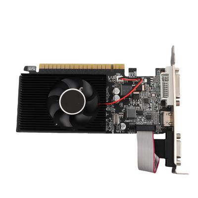 Soğutma Fanlı GT210 1GB DDR3 Grafik Kartı 64 Bit Desteği VGA DVI HD Multimedya Arayüzü DirectX10.1 PC Grafik Kartı