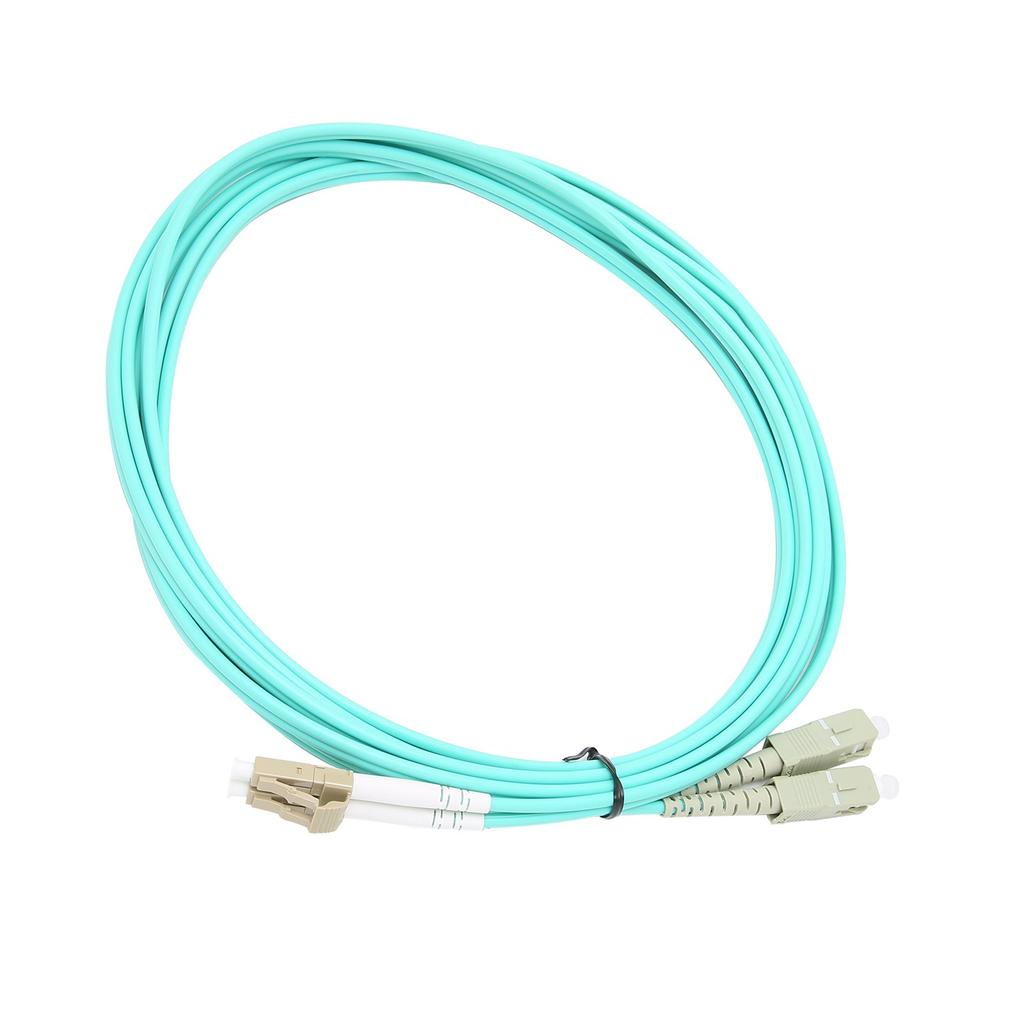 Optical Cable MultiMode DualCore LC UPC SC UPC Optic Fibre for Data Transmission.