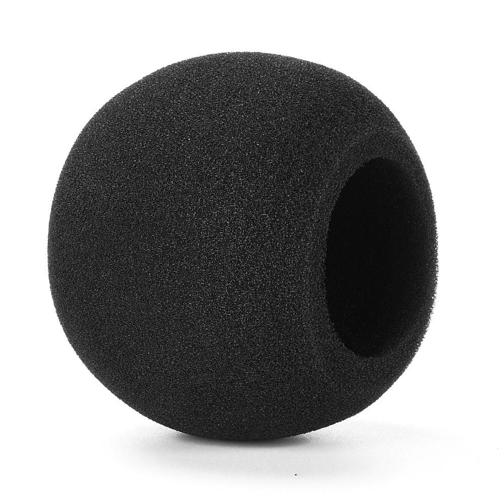 Replacement Mic Windscreen Cover Flocked Sponge Foam Windproof Microphone Pop Filter Microphone Cover for Shure SM58 / SM48