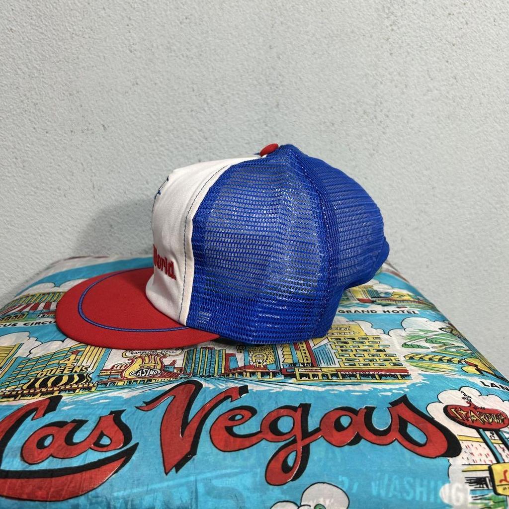 [USED] 90s OLD Disney Mesh Cap World Y2K Retro Rare