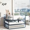 Multi Layer Desk Organizer Clear Acrylic File Tray, 1/2/3/4/5 Tier Paper Ducument Storage Box Box, Stackable Office Supplies Rack