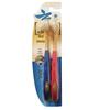 Jinkoujian Dense Feather Gold Soft Toothbrush 2-Pack