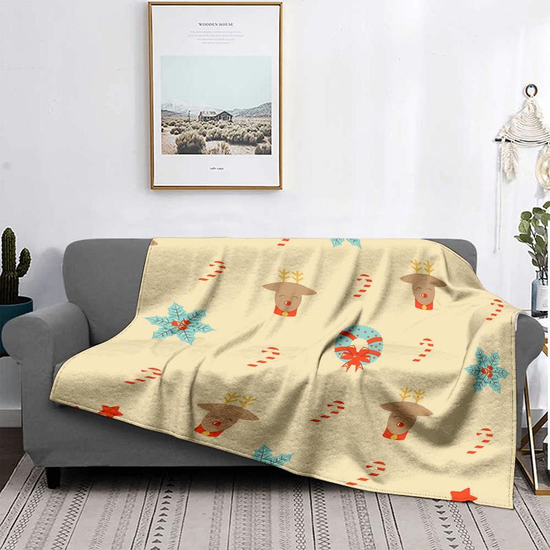 

Домашнее украшение плюшевые пледы Диван одеяло Покрывало кровать пушистые мягкие одеяла декор Плед Современный Хэллоуин Счастливого Рождества зима 30x40inch